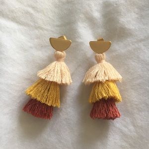 Madewell Tiered Statement Earrings